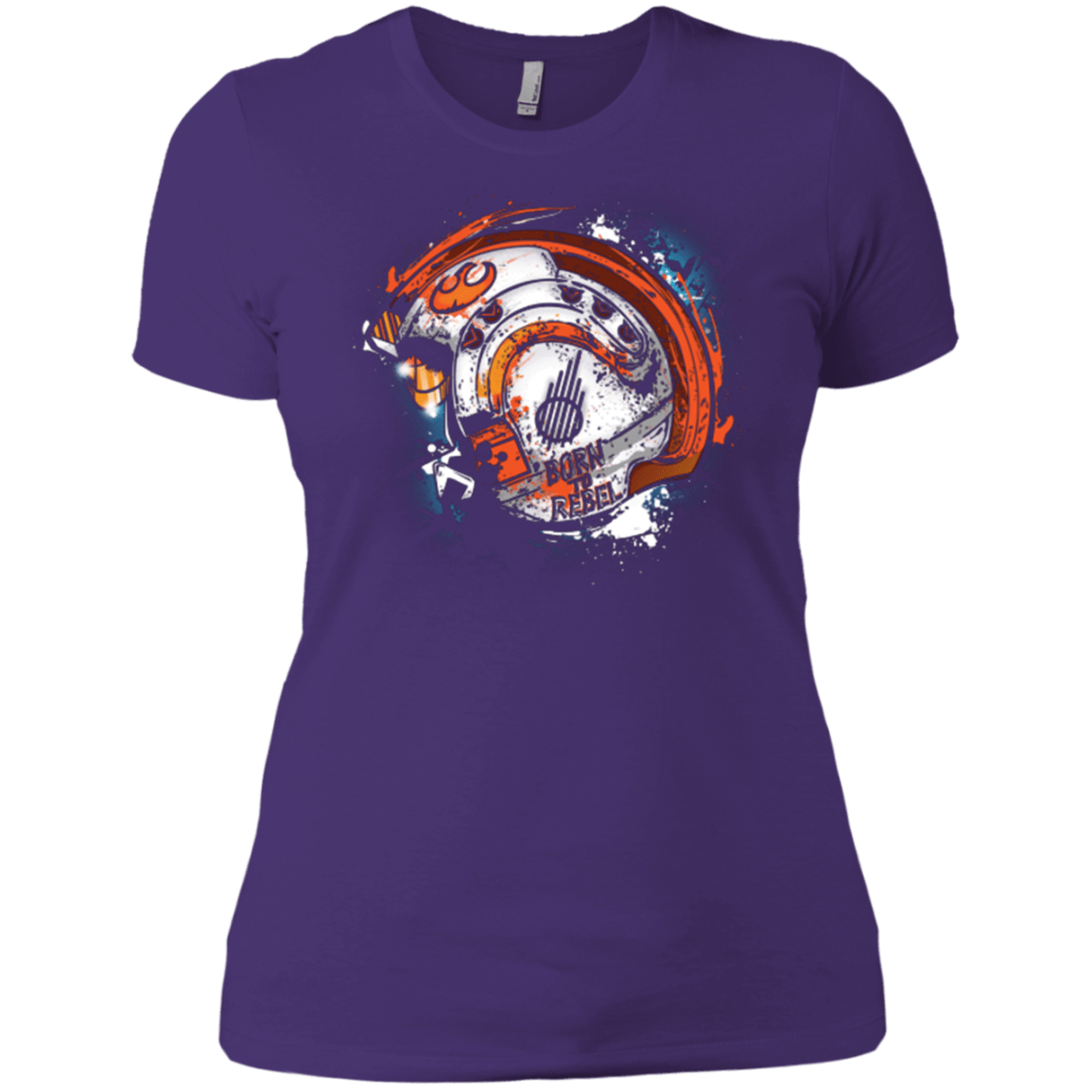 T-Shirts Purple / X-Small Born to Rebel Women's Premium T-Shirt