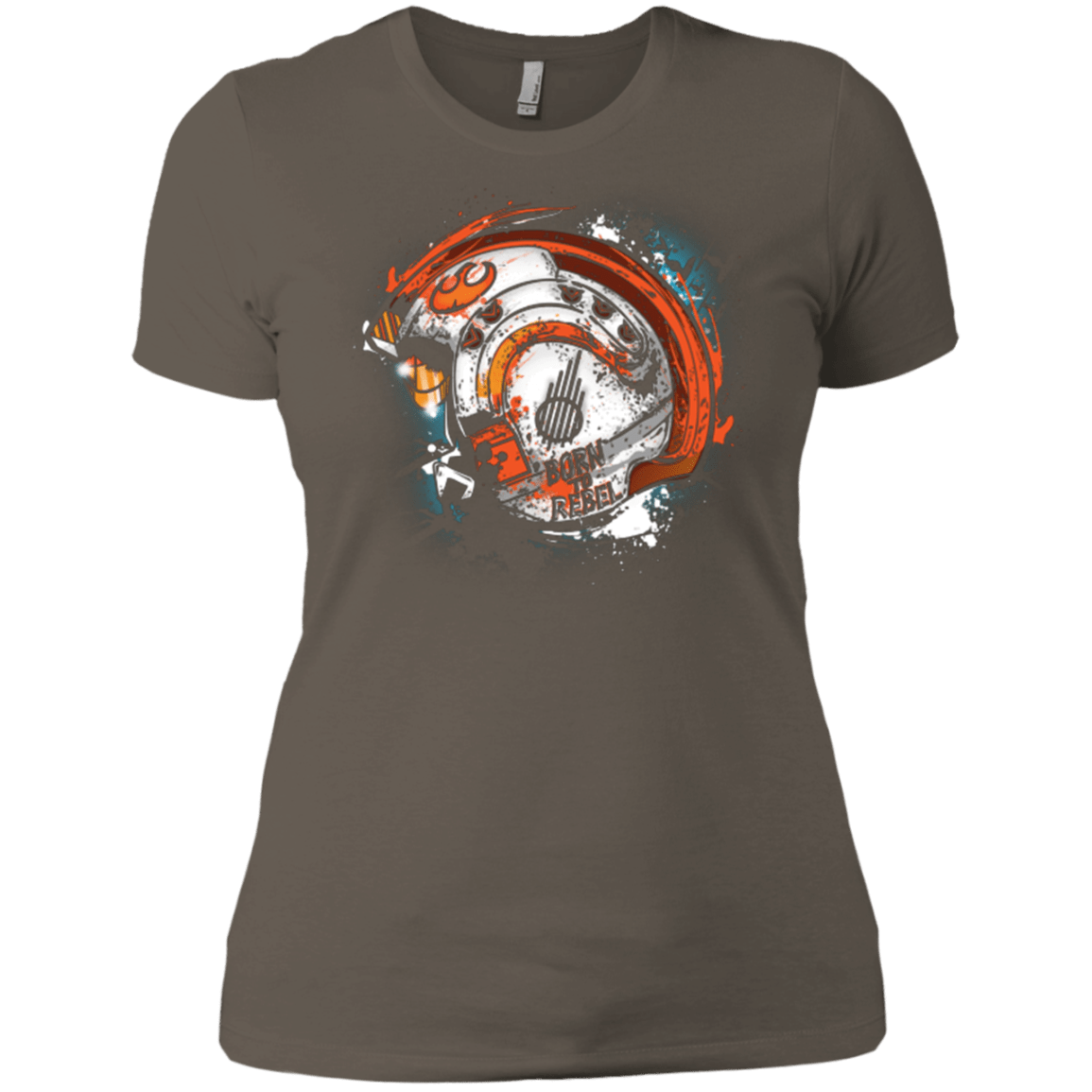 T-Shirts Warm Grey / X-Small Born to Rebel Women's Premium T-Shirt