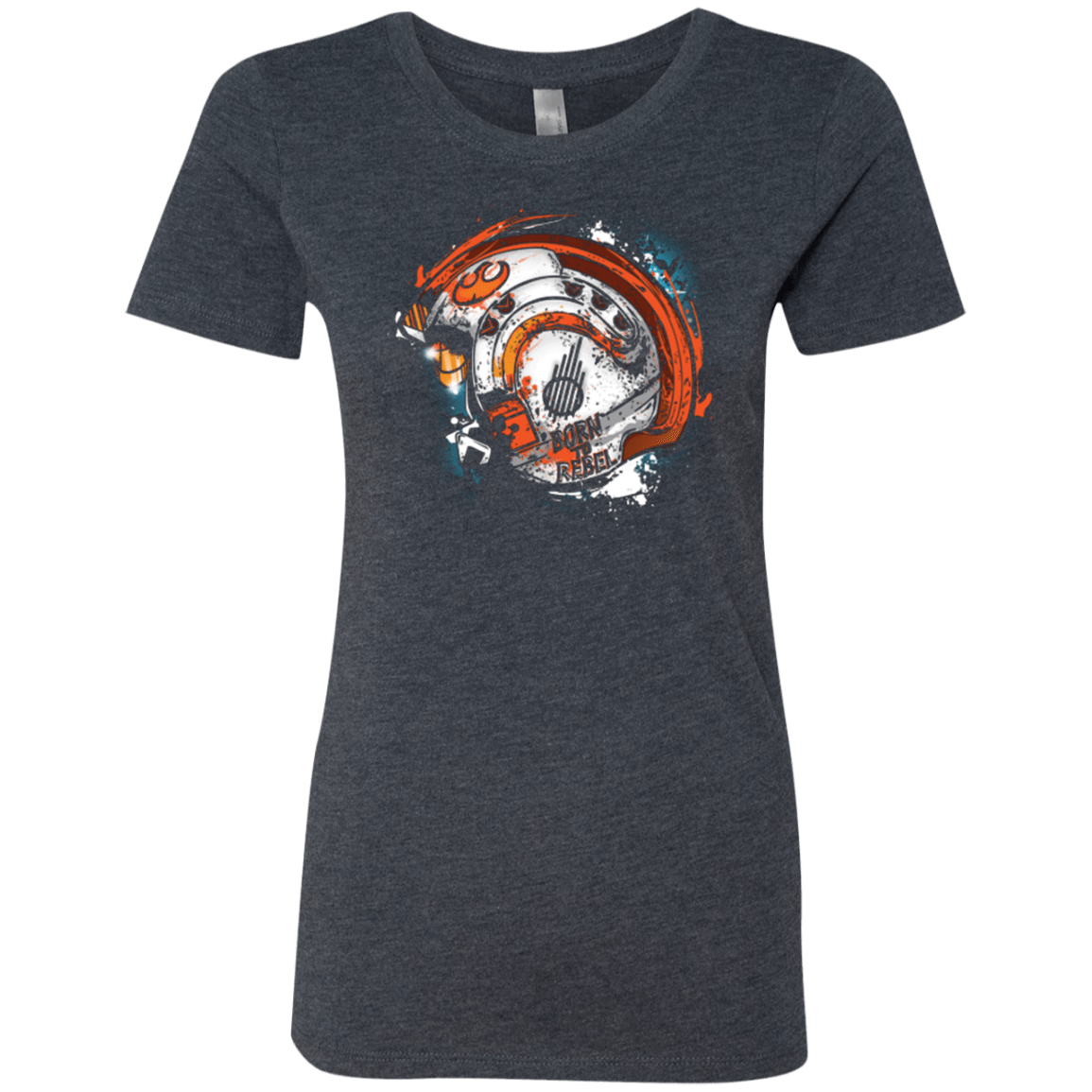 T-Shirts Vintage Navy / Small Born to Rebel Women's Triblend T-Shirt