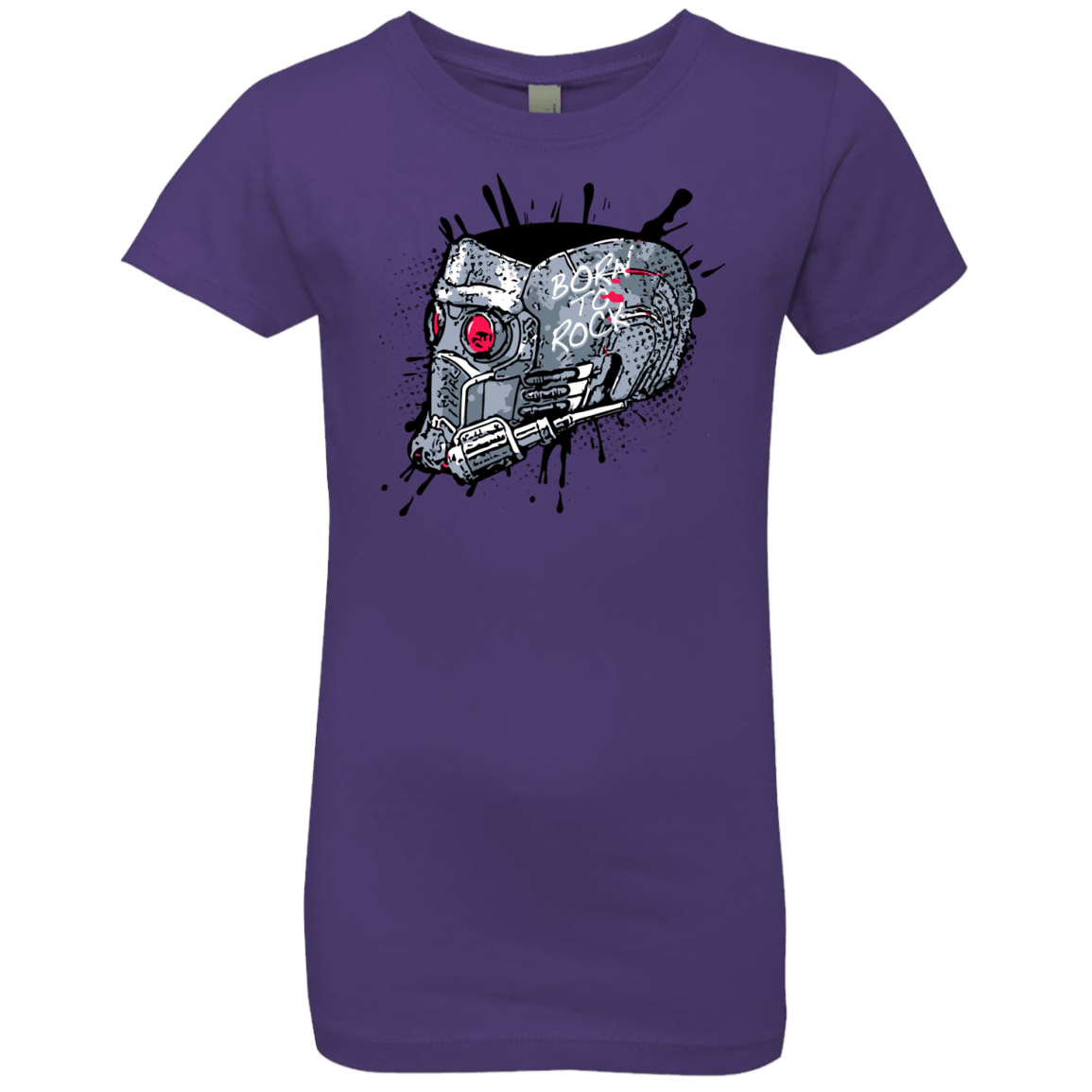 T-Shirts Purple Rush / YXS Born to Rock Girls Premium T-Shirt