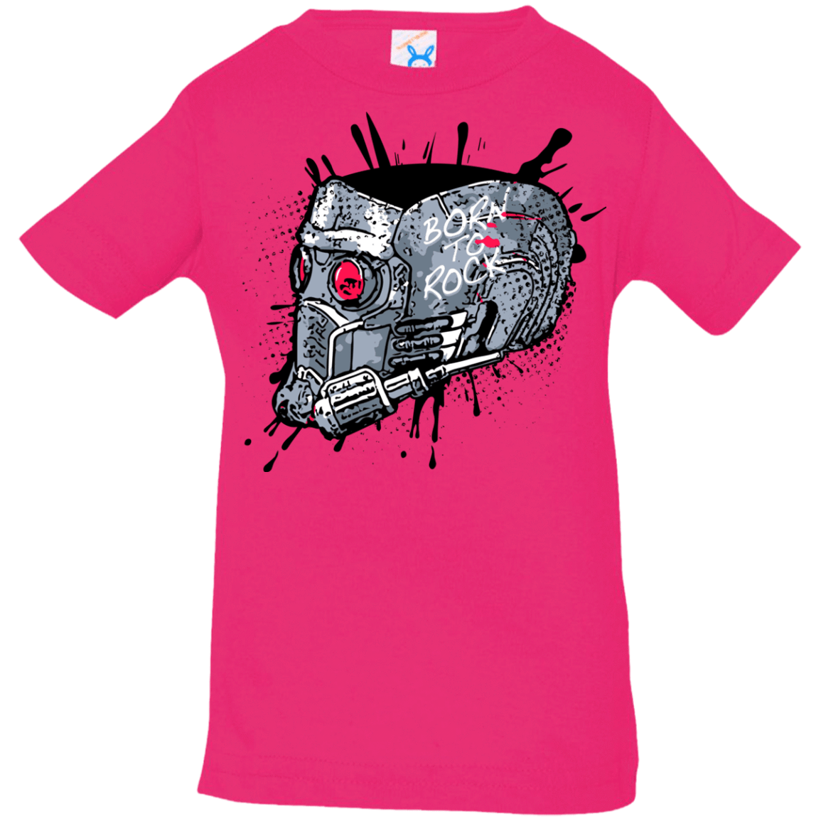 T-Shirts Hot Pink / 6 Months Born to Rock Infant Premium T-Shirt