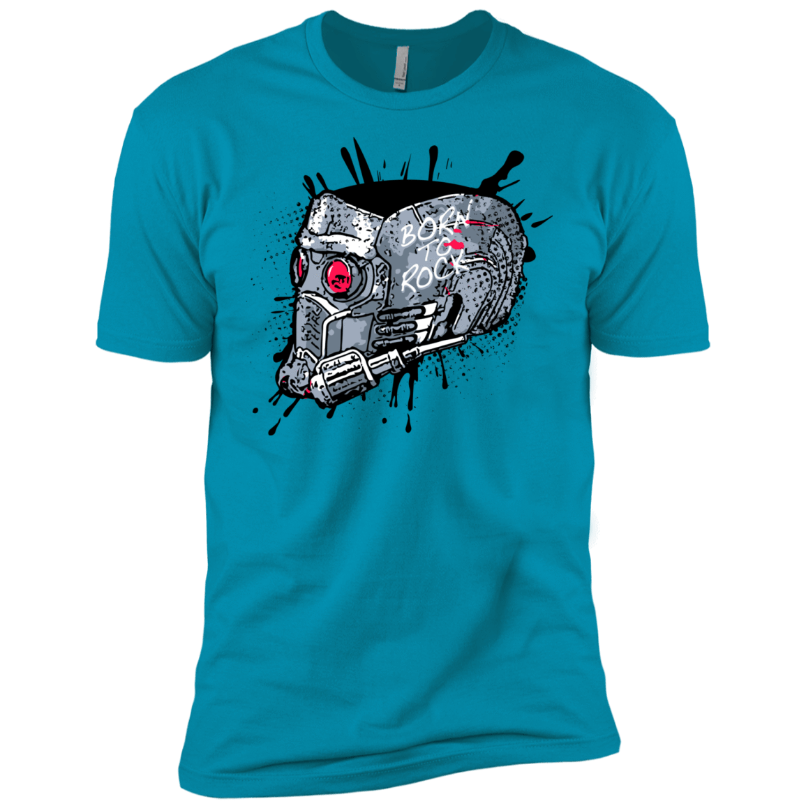 T-Shirts Turquoise / X-Small Born to Rock Men's Premium T-Shirt