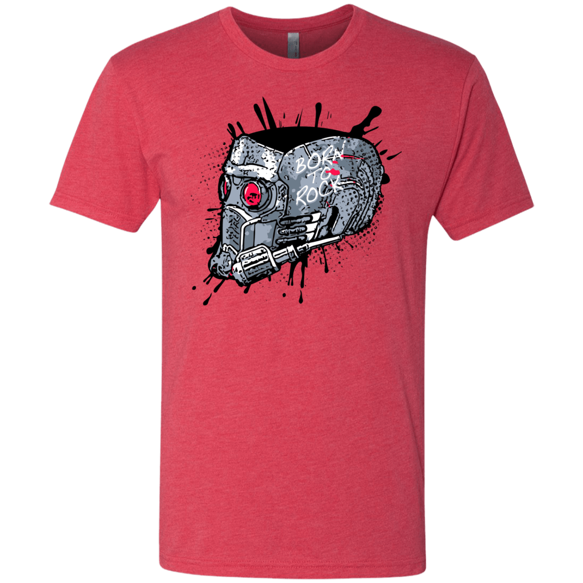 T-Shirts Vintage Red / Small Born to Rock Men's Triblend T-Shirt