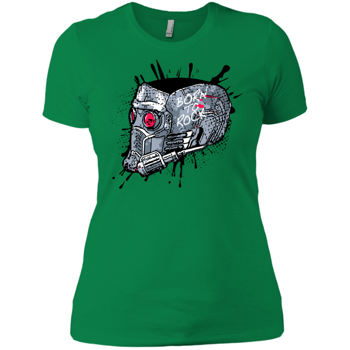 T-Shirts Kelly Green / X-Small Born to Rock Women's Premium T-Shirt