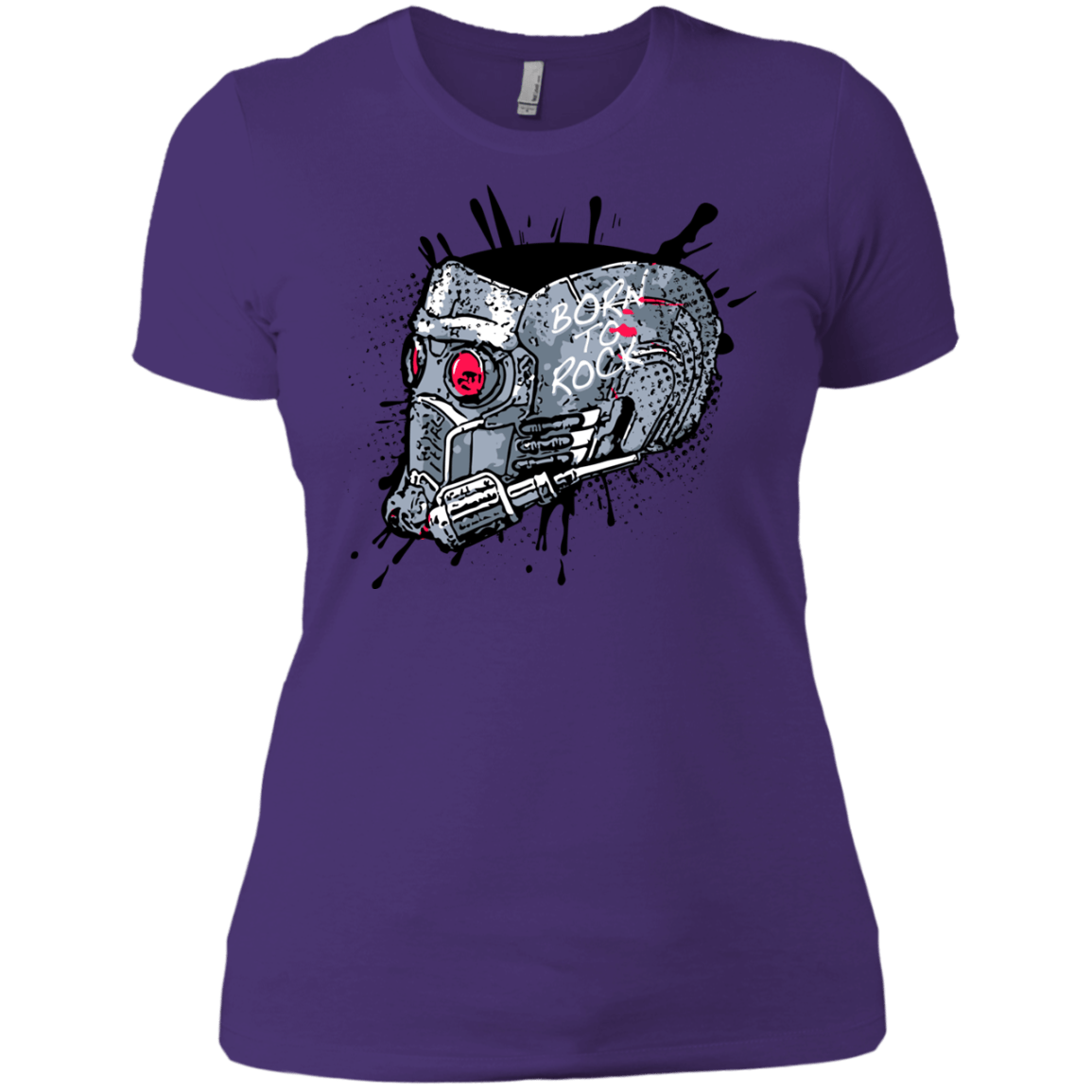 T-Shirts Purple / X-Small Born to Rock Women's Premium T-Shirt