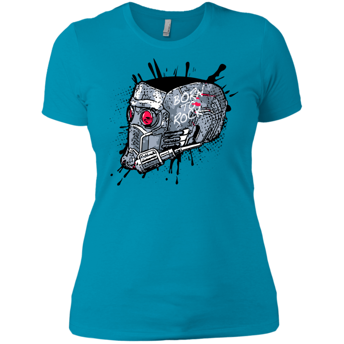 T-Shirts Turquoise / X-Small Born to Rock Women's Premium T-Shirt