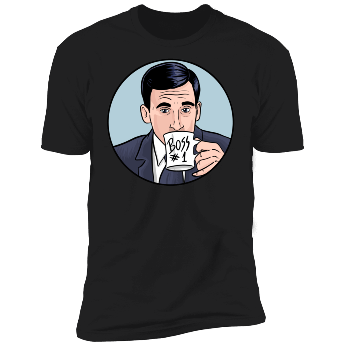 T-Shirts Black / S Boss Number 1 Men's Premium T-Shirt