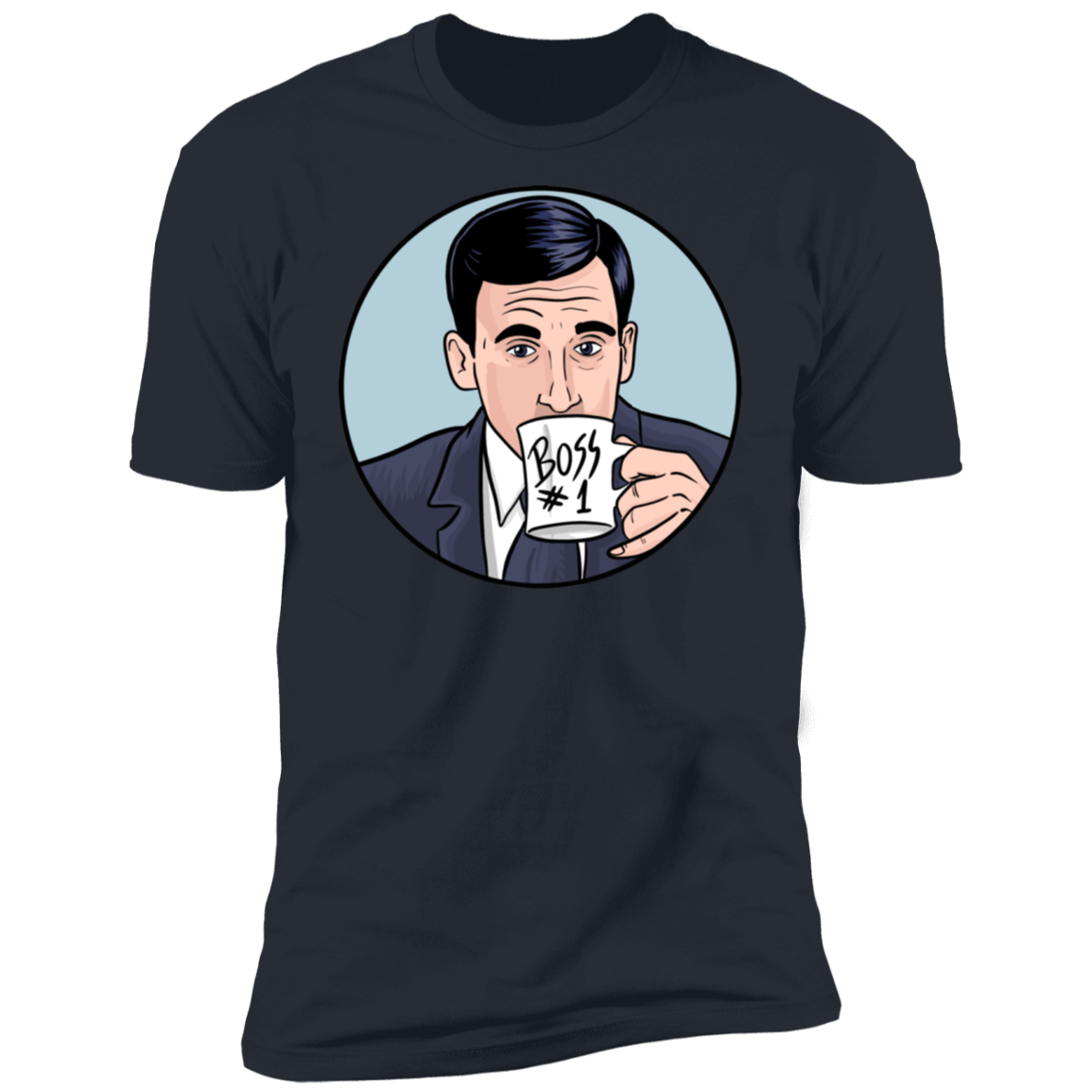 T-Shirts Indigo / S Boss Number 1 Men's Premium T-Shirt