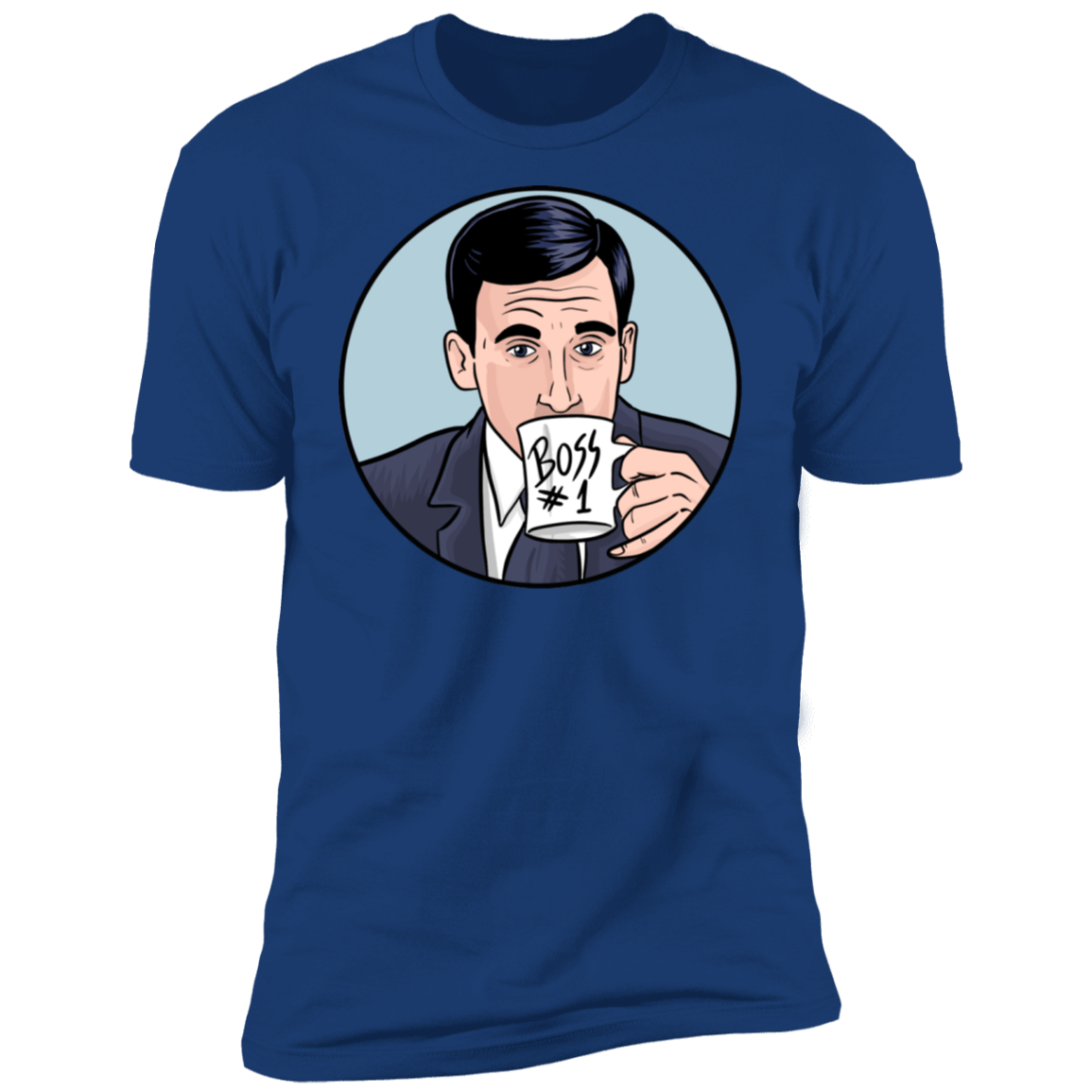 T-Shirts Royal / S Boss Number 1 Men's Premium T-Shirt