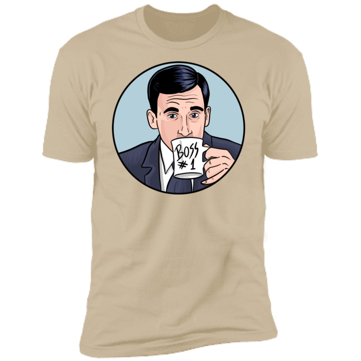 T-Shirts Sand / S Boss Number 1 Men's Premium T-Shirt