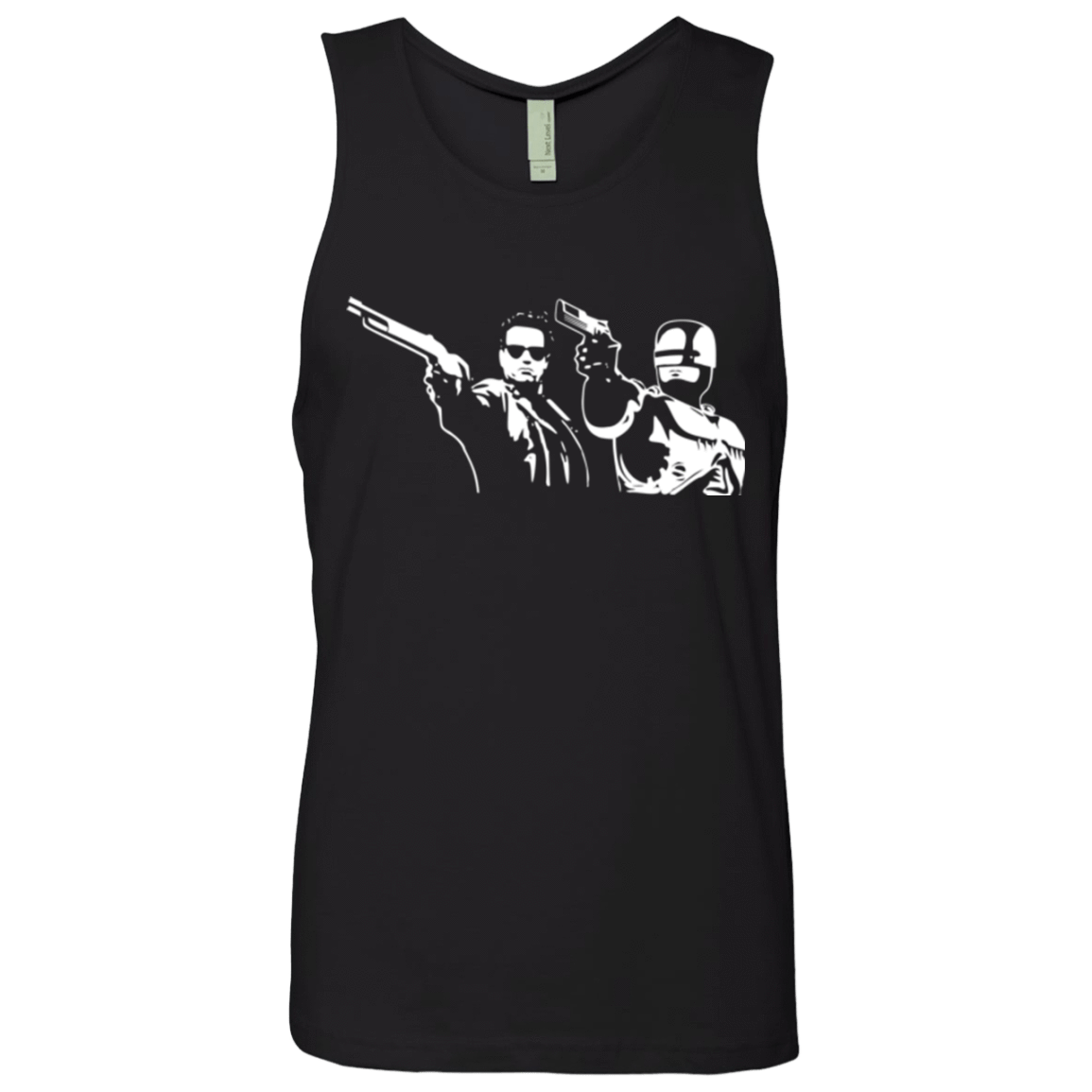 T-Shirts Black / Small Bot fiction Men's Premium Tank Top