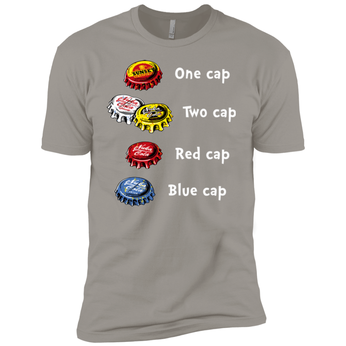 T-Shirts Light Grey / YXS Bottle Caps Fever Boys Premium T-Shirt