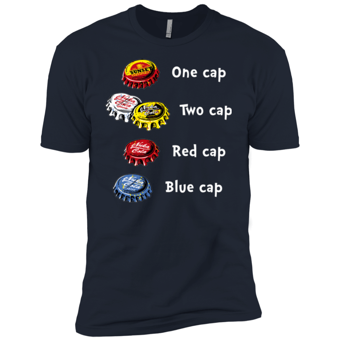 T-Shirts Midnight Navy / YXS Bottle Caps Fever Boys Premium T-Shirt