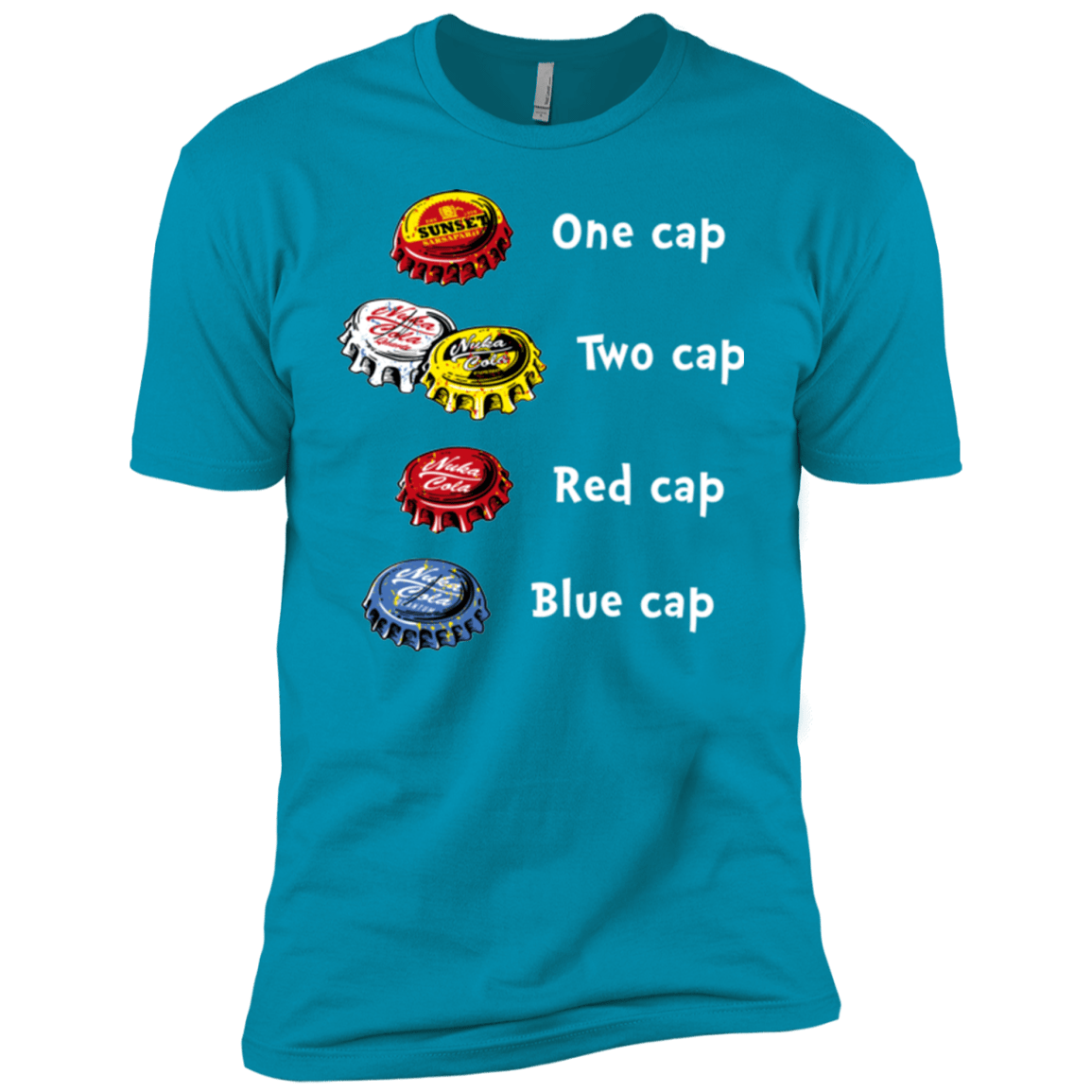 T-Shirts Turquoise / YXS Bottle Caps Fever Boys Premium T-Shirt