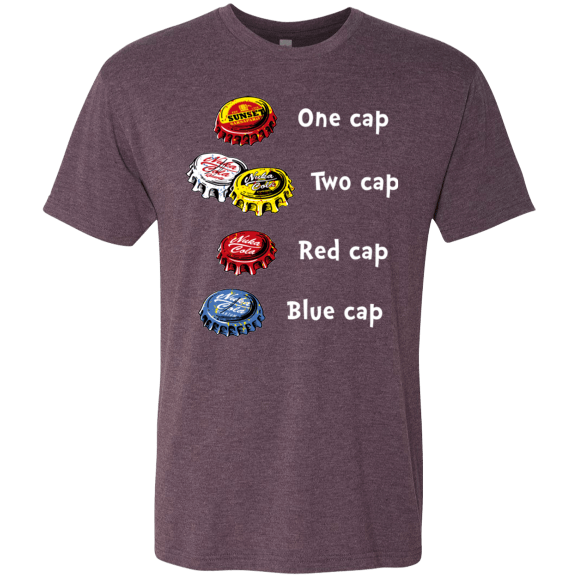 Bottle Caps Fever Men's Triblend T-Shirt