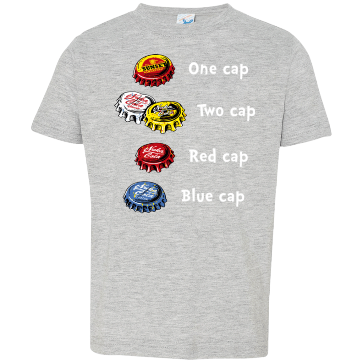 T-Shirts Heather / 2T Bottle Caps Fever Toddler Premium T-Shirt