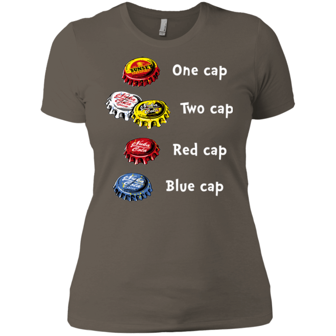 T-Shirts Warm Grey / X-Small Bottle Caps Fever Women's Premium T-Shirt