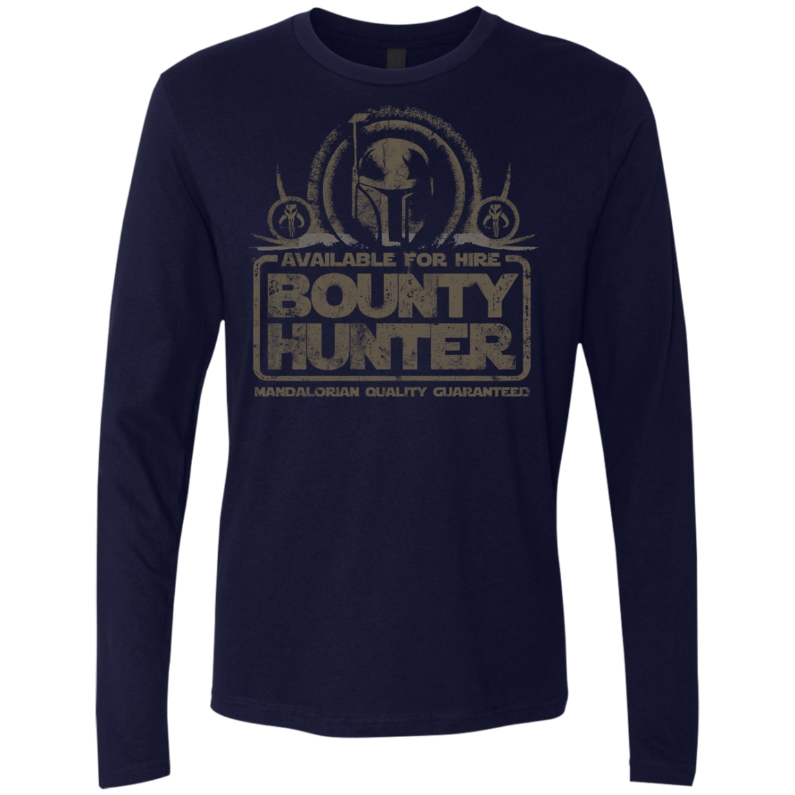 T-Shirts Midnight Navy / Small bounty hunter 2 Men's Premium Long Sleeve