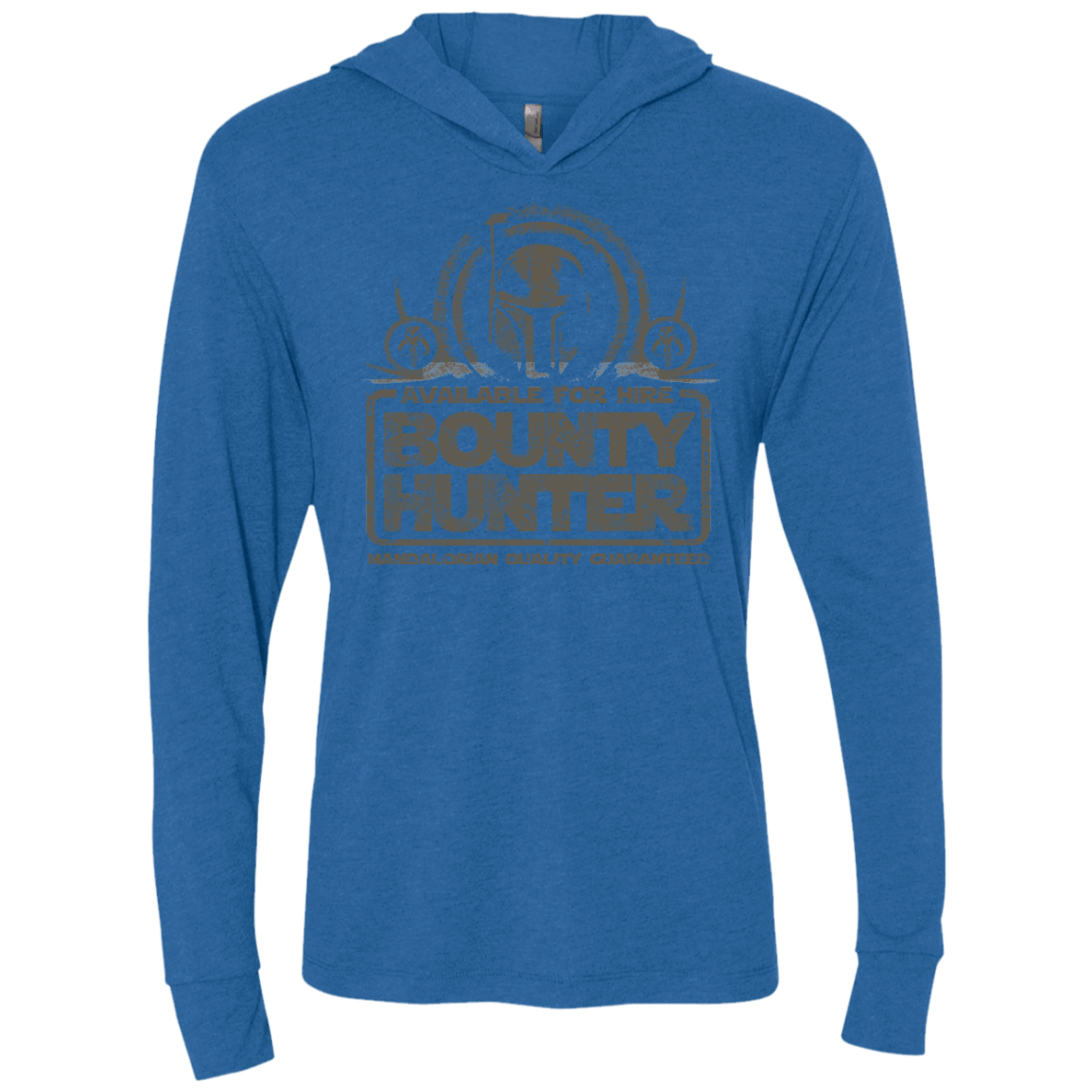 T-Shirts Vintage Royal / X-Small bounty hunter 2 Triblend Long Sleeve Hoodie Tee