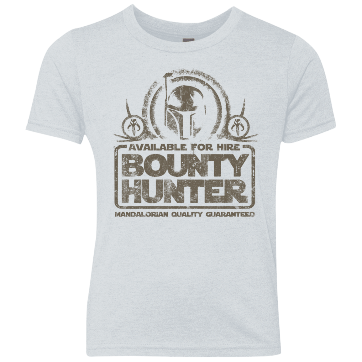 T-Shirts Heather White / YXS bounty hunter 2 Youth Triblend T-Shirt