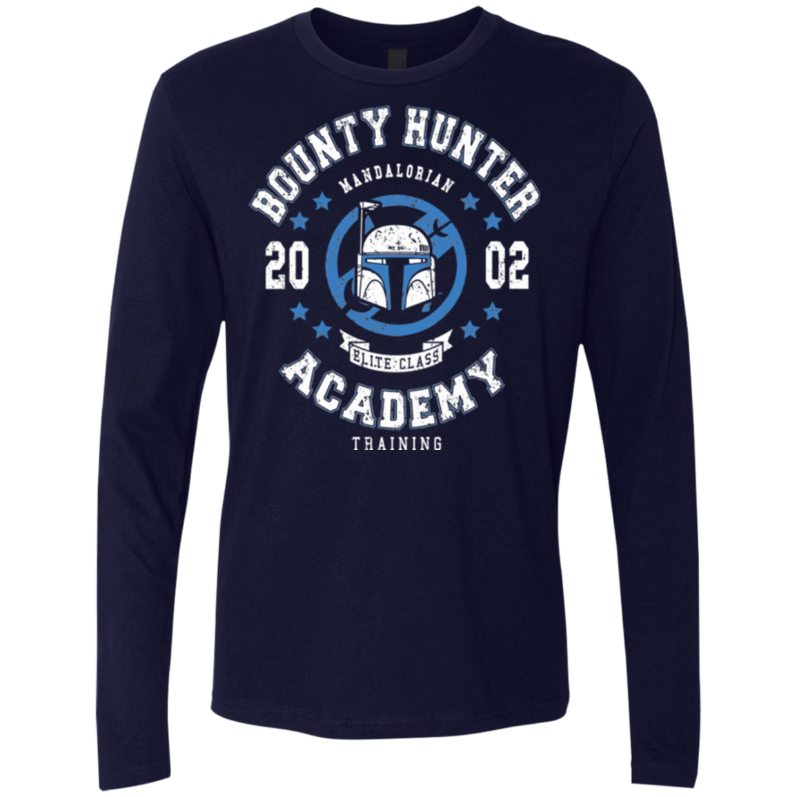 T-Shirts Midnight Navy / Small Bounty Hunter Academy 02 Men's Premium Long Sleeve