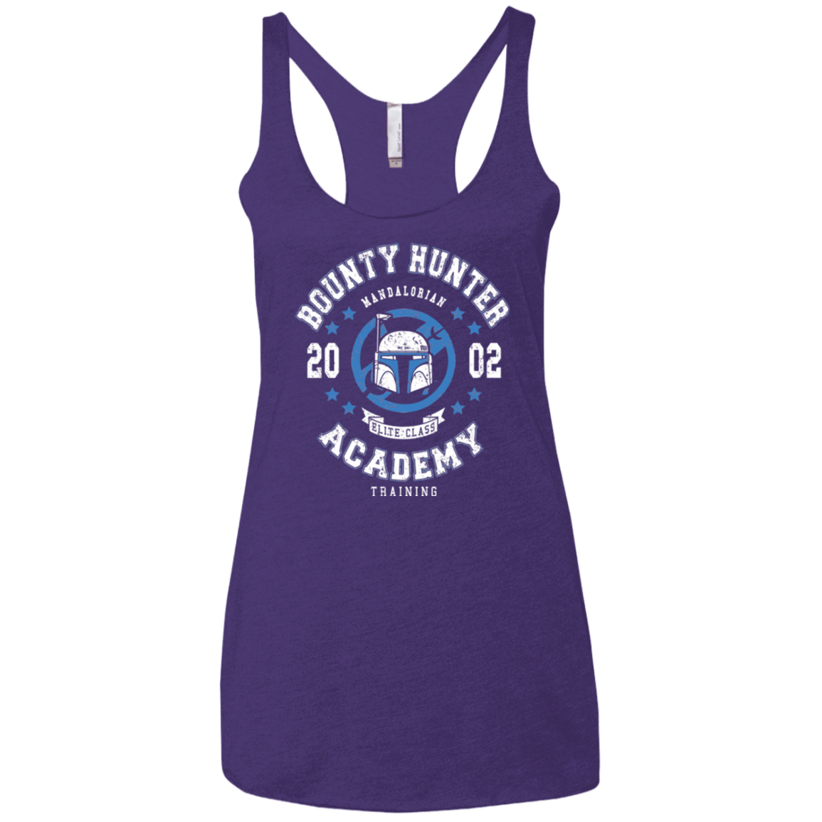 T-Shirts Purple / X-Small Bounty Hunter Academy 02 Women's Triblend Racerback Tank