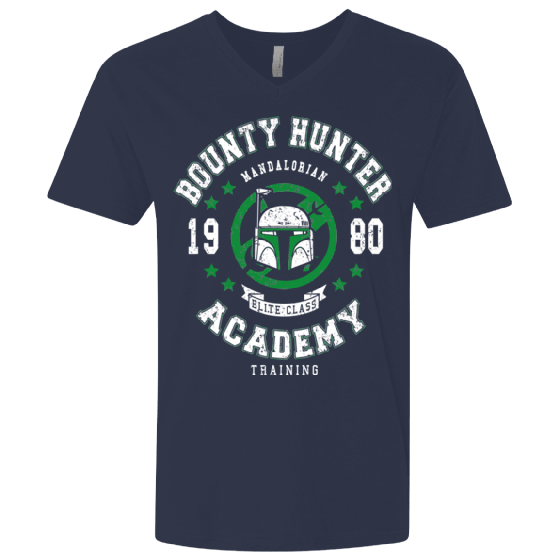 T-Shirts Midnight Navy / X-Small Bounty Hunter Academy 80 Men's Premium V-Neck