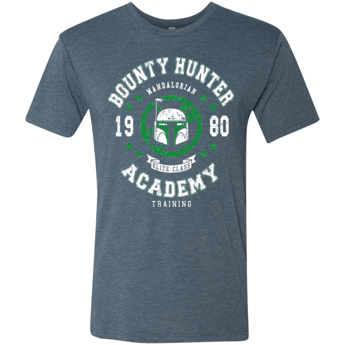 T-Shirts Indigo / Small Bounty Hunter Academy 80 Men's Triblend T-Shirt