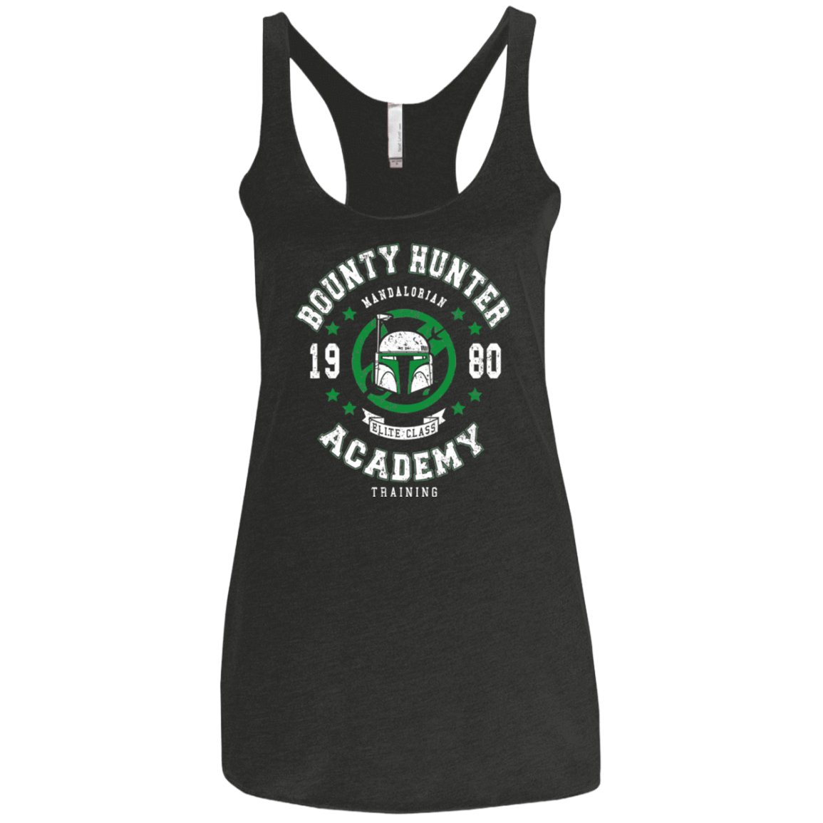 T-Shirts Vintage Black / X-Small Bounty Hunter Academy 80 Women's Triblend Racerback Tank