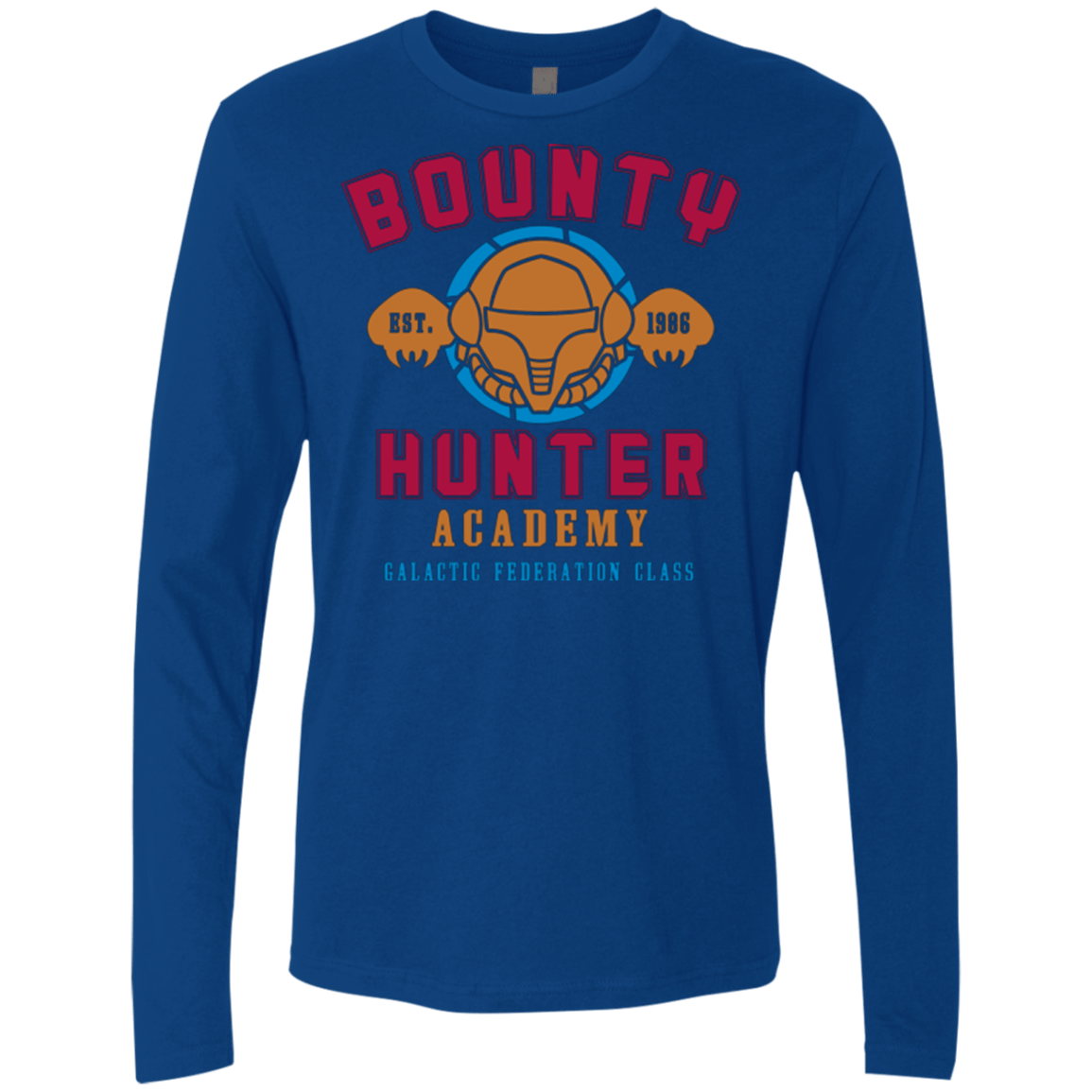 T-Shirts Royal / Small Bounty Hunter Academy Men's Premium Long Sleeve