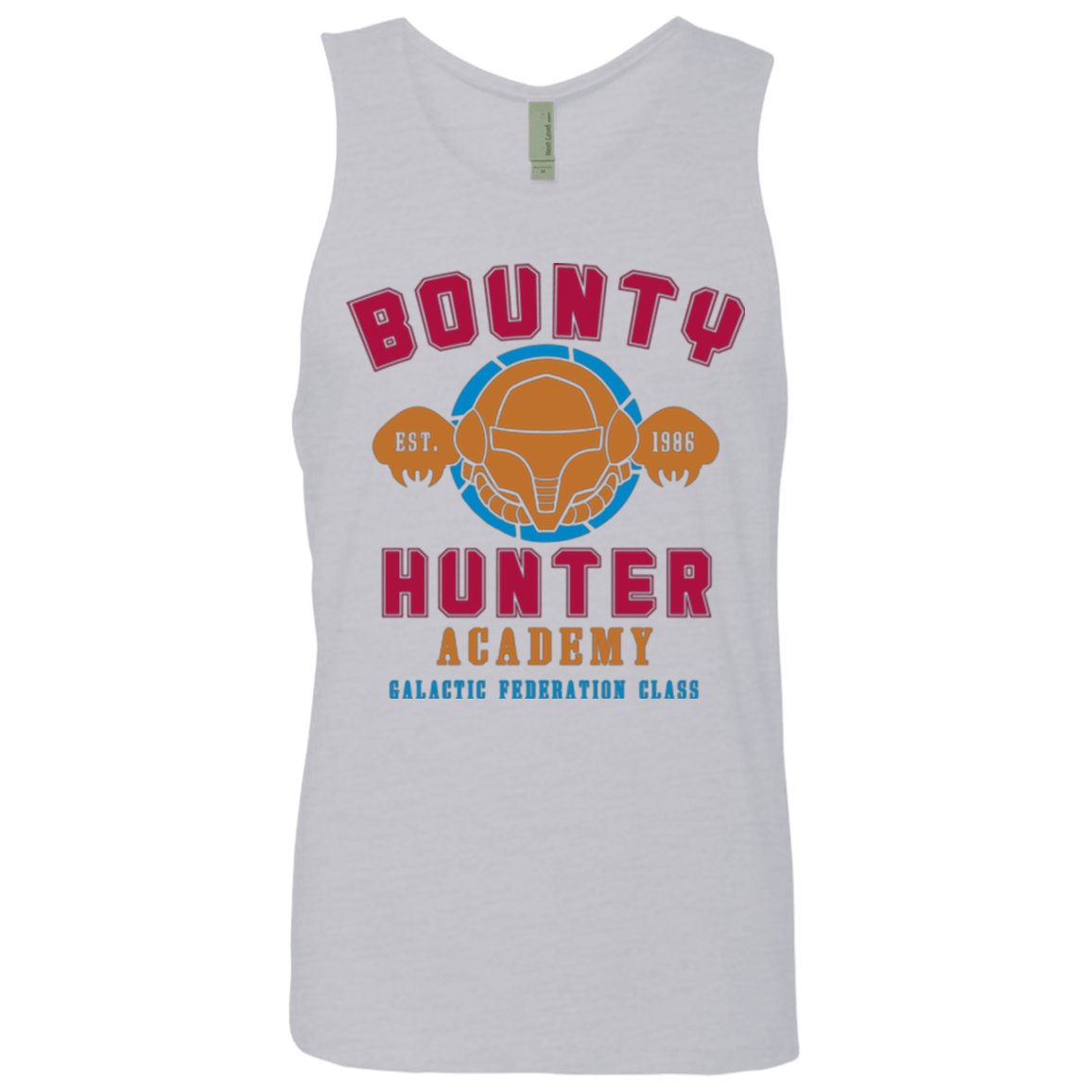 T-Shirts Heather Grey / Small Bounty Hunter Academy Men's Premium Tank Top