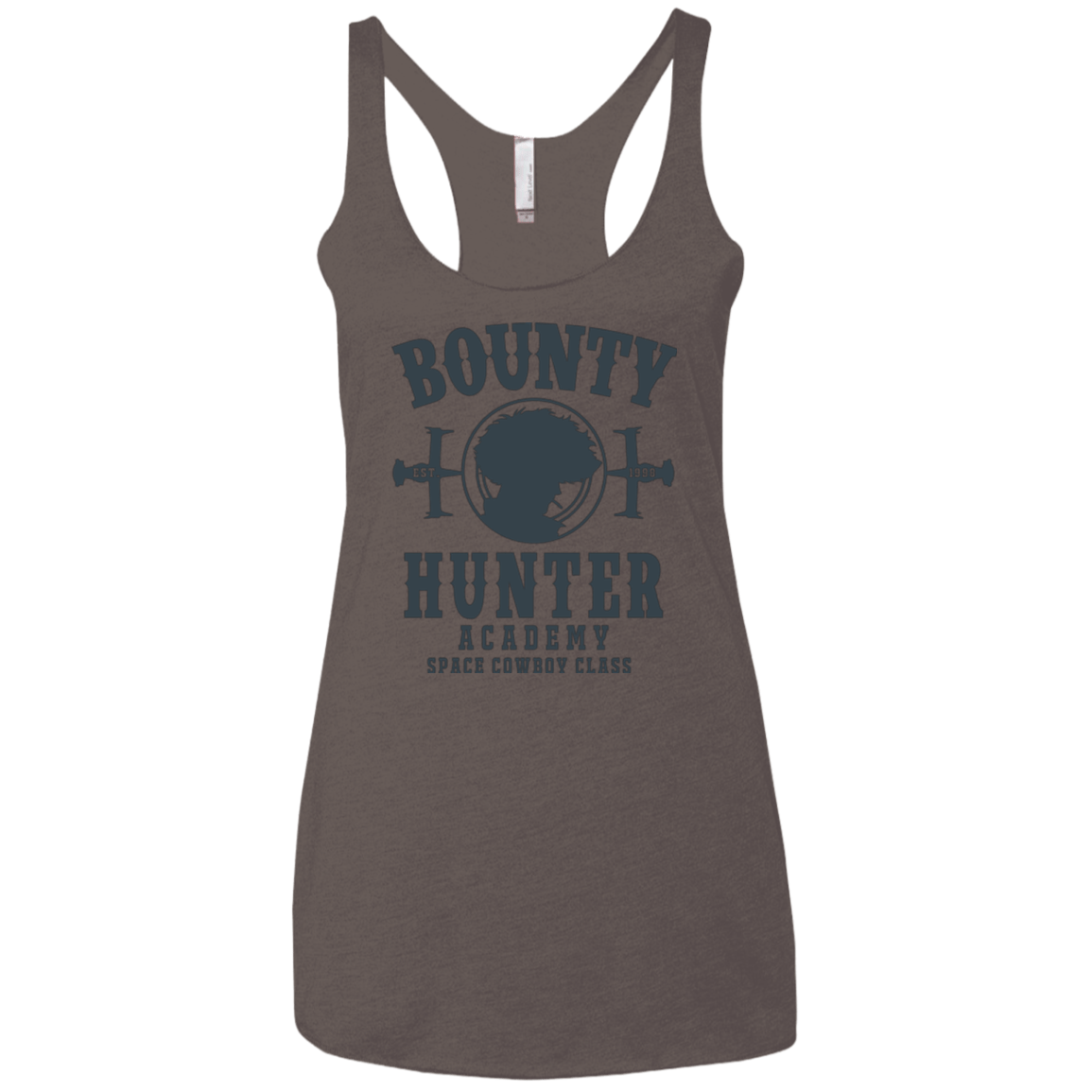 T-Shirts Macchiato / X-Small Bounty Hunter Academy V3 Women's Triblend Racerback Tank