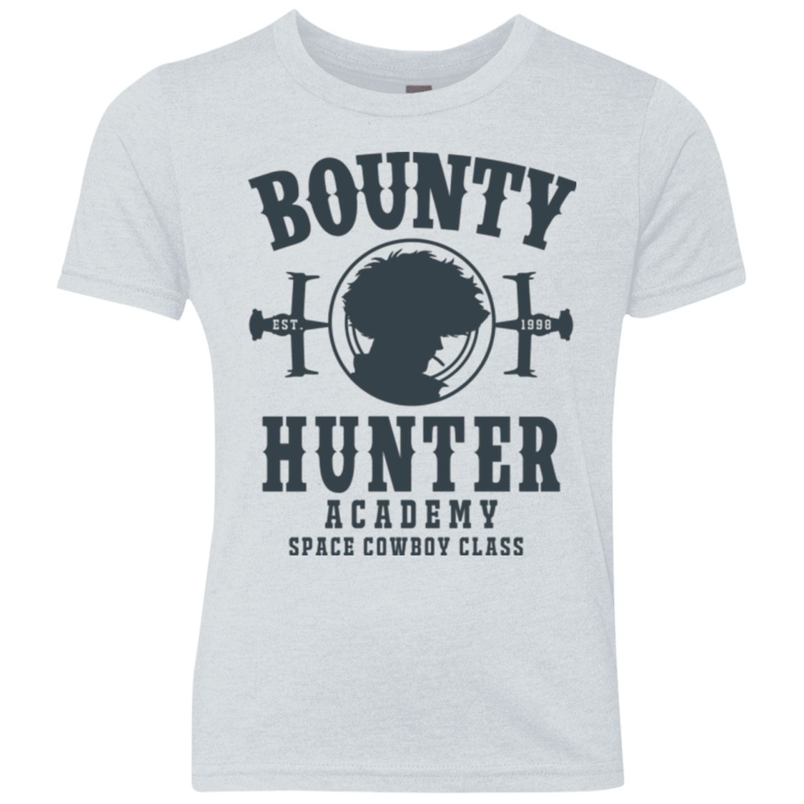 T-Shirts Heather White / YXS Bounty Hunter Academy V3 Youth Triblend T-Shirt