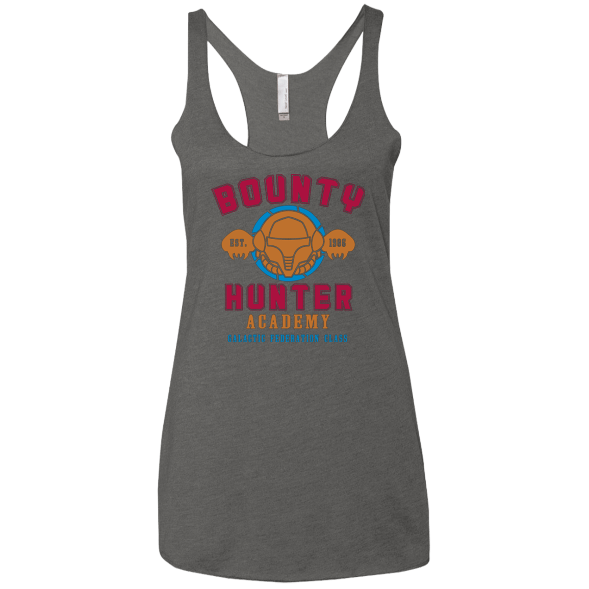 T-Shirts Premium Heather / X-Small Bounty Hunter Academy Women's Triblend Racerback Tank