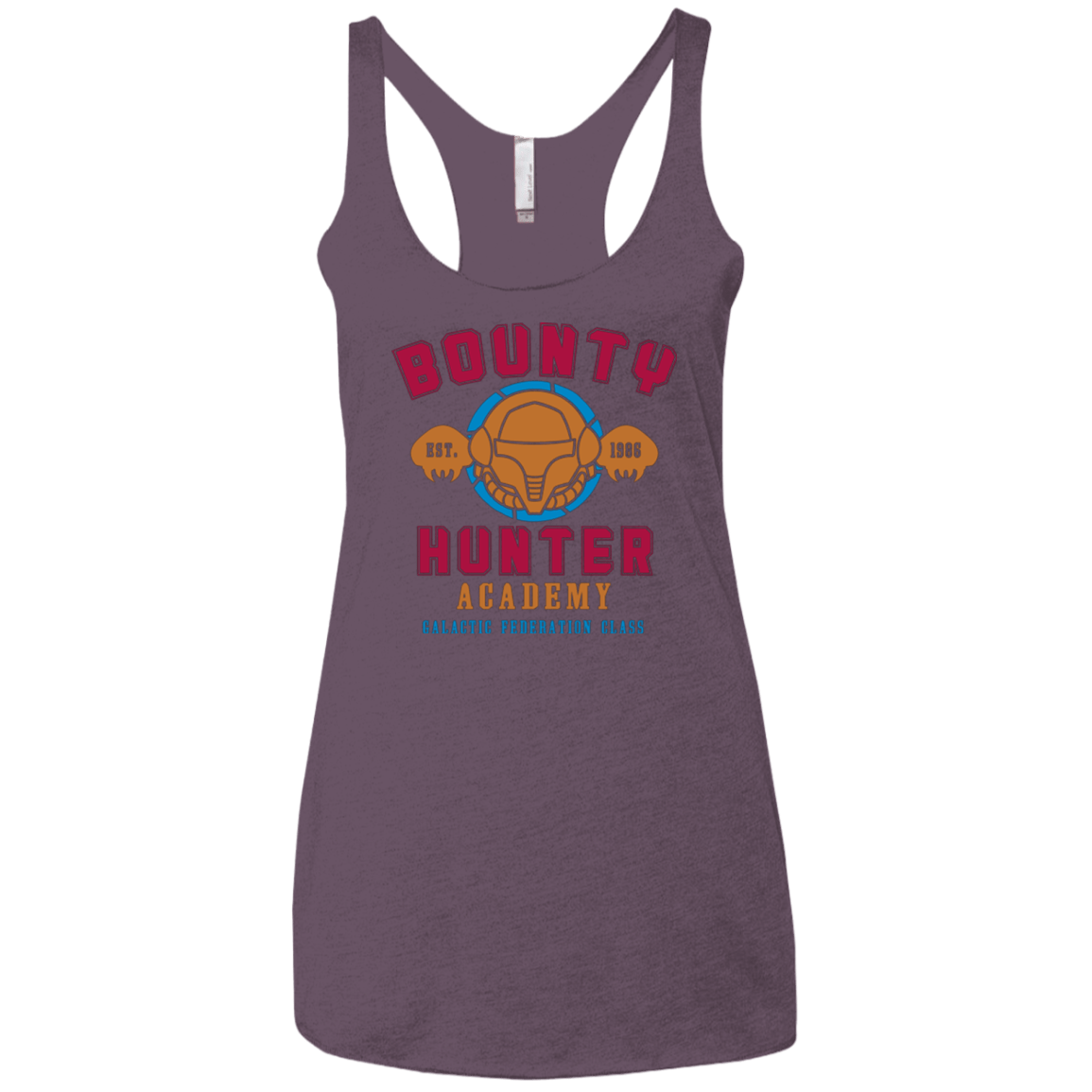 T-Shirts Vintage Purple / X-Small Bounty Hunter Academy Women's Triblend Racerback Tank