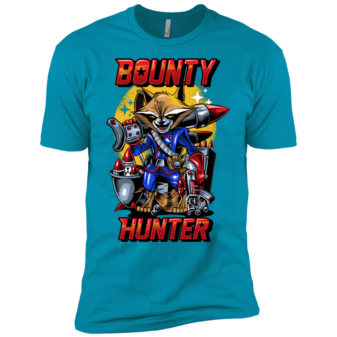 T-Shirts Turquoise / YXS Bounty Hunter Boys Premium T-Shirt
