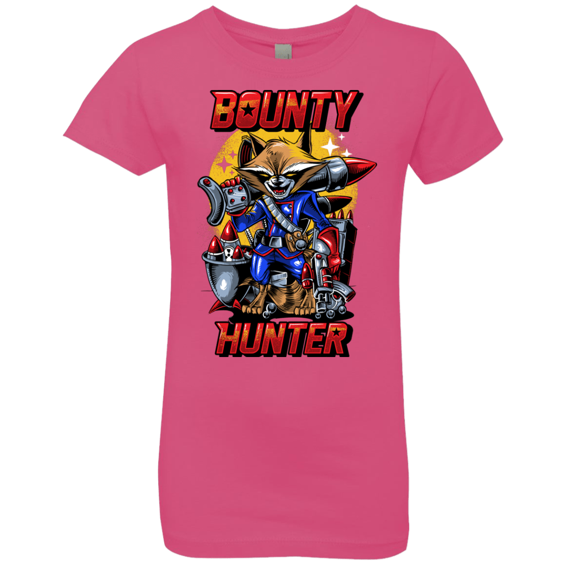 T-Shirts Hot Pink / YXS Bounty Hunter Girls Premium T-Shirt
