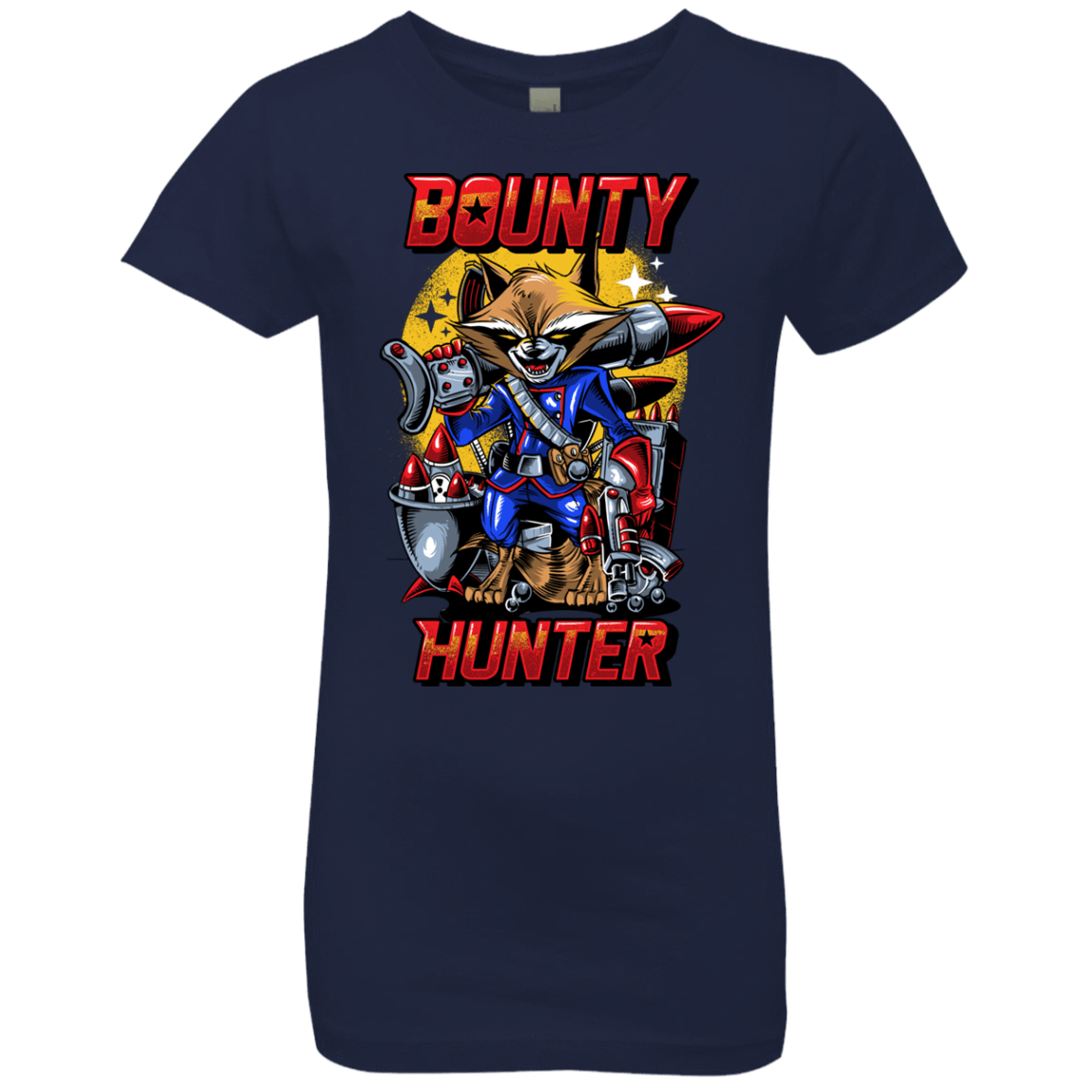 T-Shirts Midnight Navy / YXS Bounty Hunter Girls Premium T-Shirt
