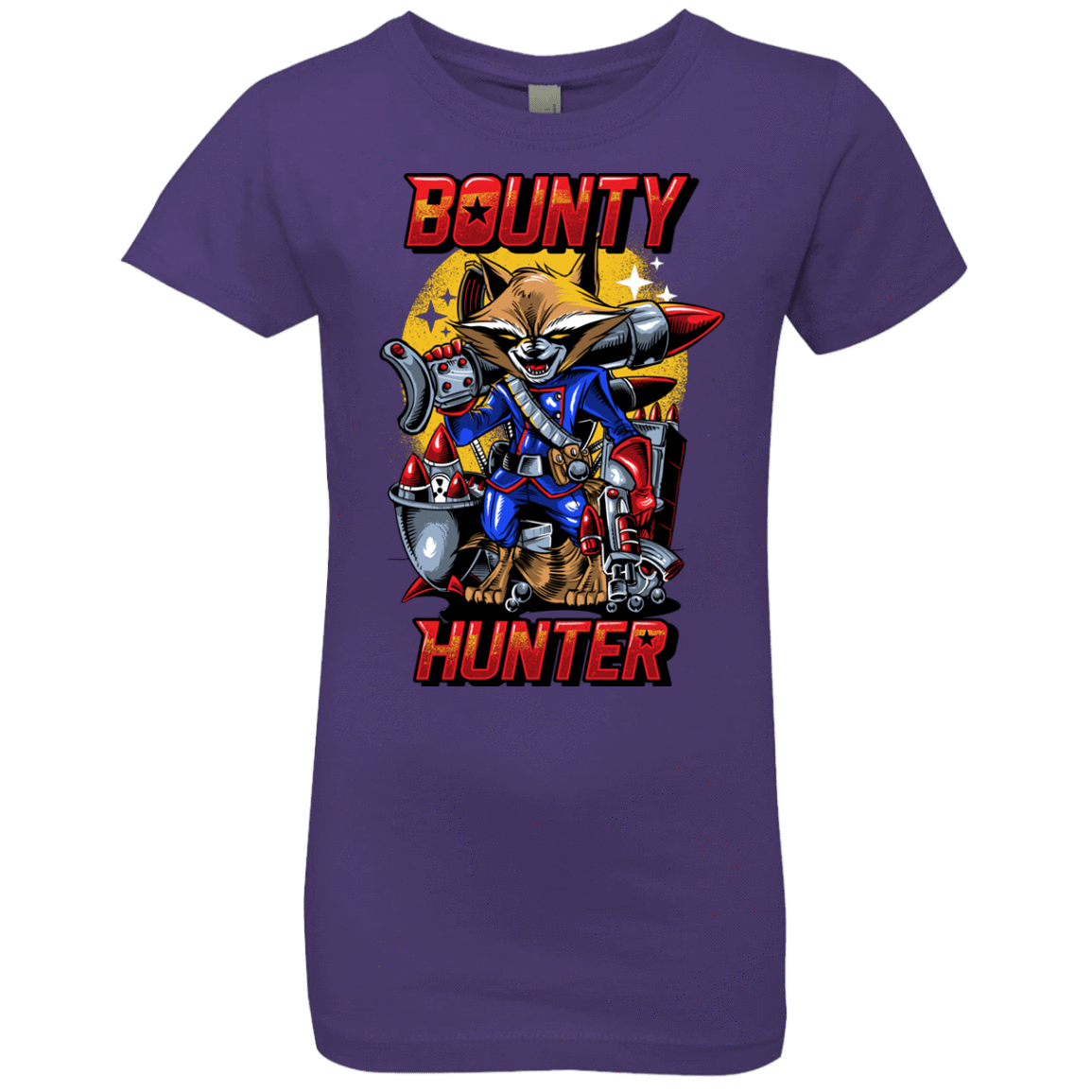 T-Shirts Purple Rush / YXS Bounty Hunter Girls Premium T-Shirt