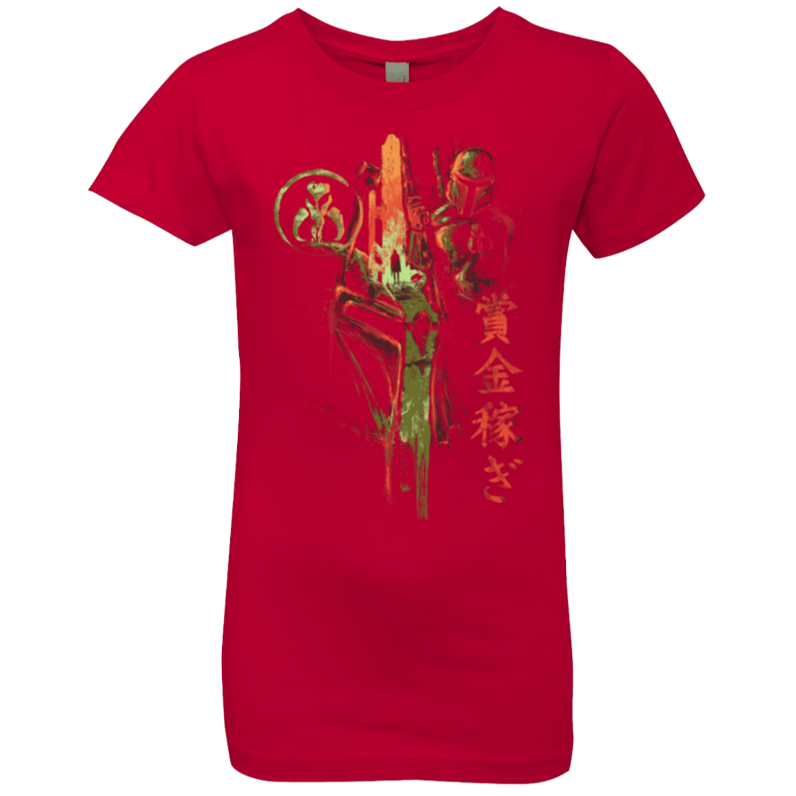 T-Shirts Red / YXS Bounty Hunter Girls Premium T-Shirt