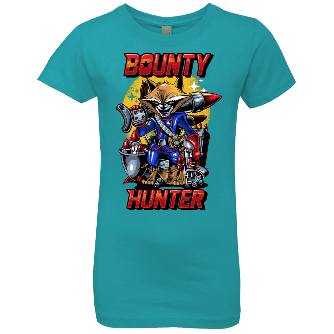T-Shirts Tahiti Blue / YXS Bounty Hunter Girls Premium T-Shirt