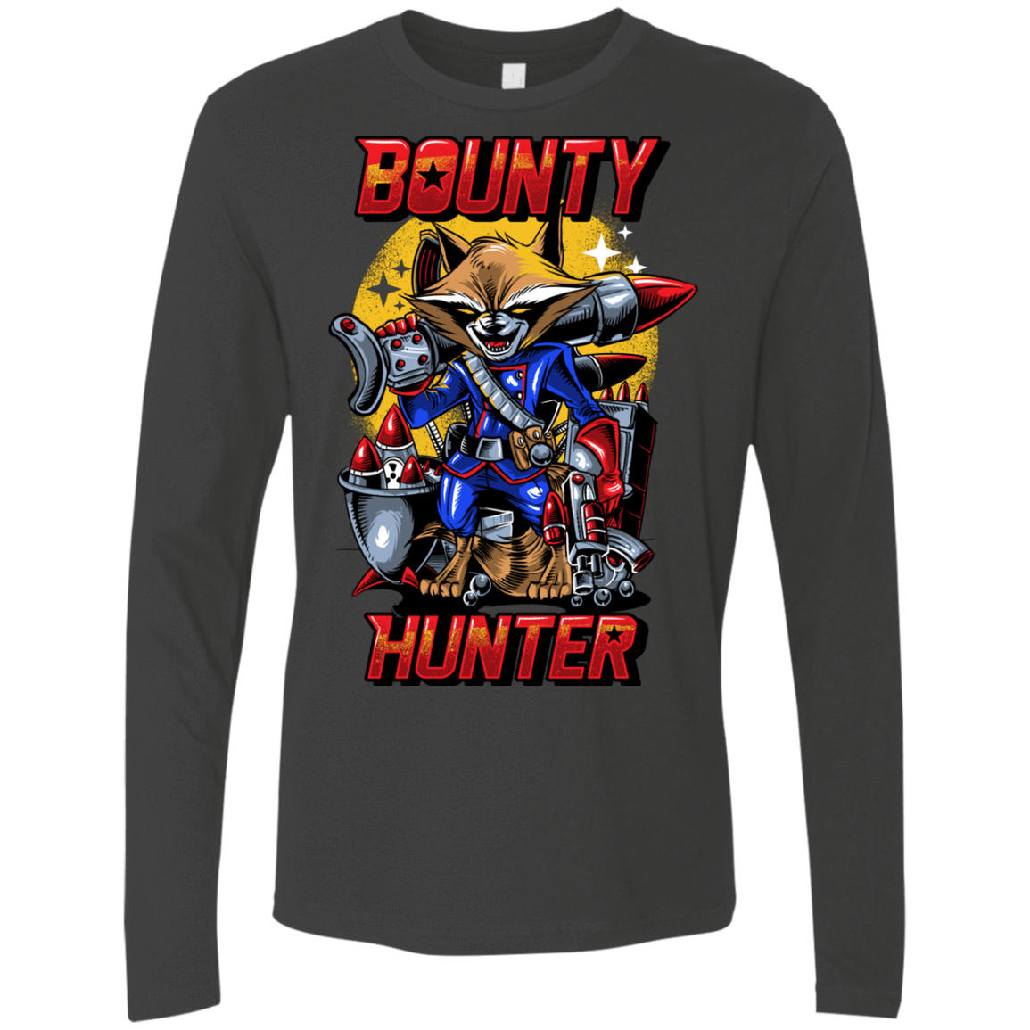 T-Shirts Heavy Metal / Small Bounty Hunter Men's Premium Long Sleeve