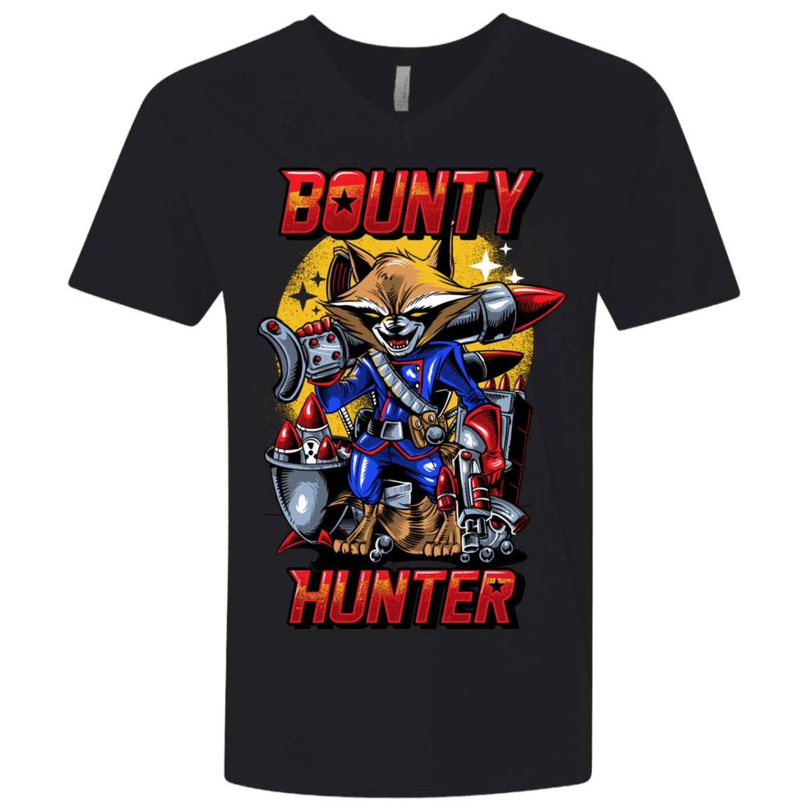 T-Shirts Black / X-Small Bounty Hunter Men's Premium V-Neck