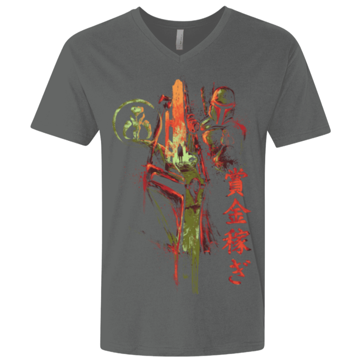 T-Shirts Heavy Metal / X-Small Bounty Hunter Men's Premium V-Neck