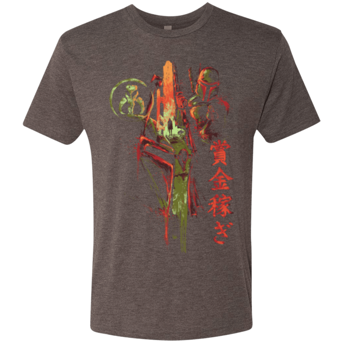 T-Shirts Macchiato / Small Bounty Hunter Men's Triblend T-Shirt