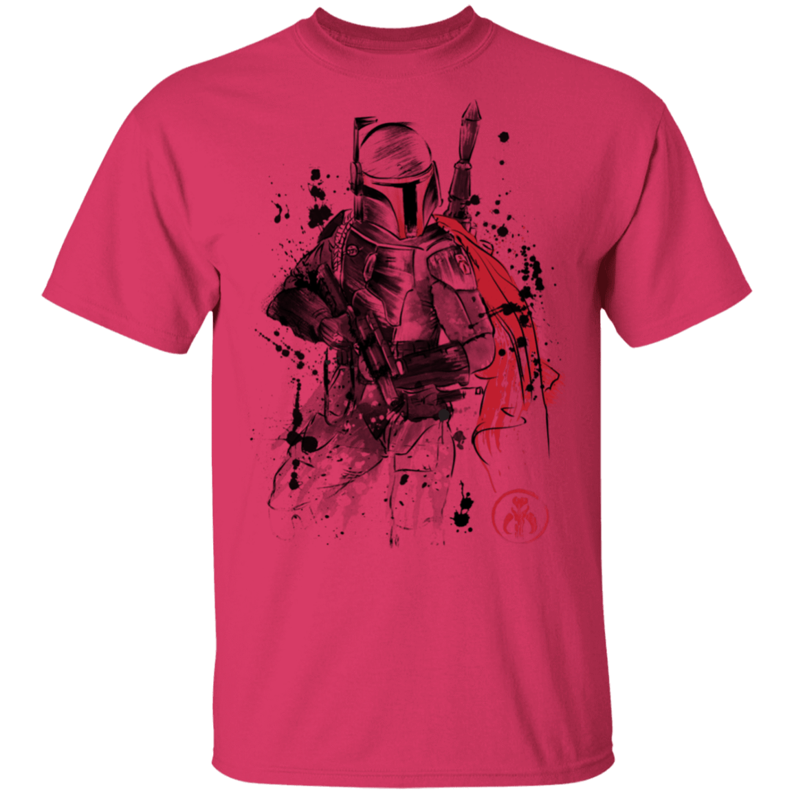 T-Shirts Heliconia / S Bounty Hunter Sumi-E T-Shirt