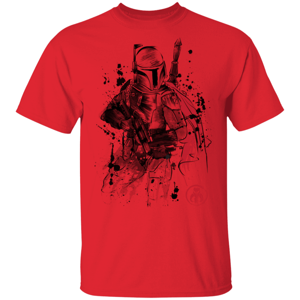 T-Shirts Red / S Bounty Hunter Sumi-E T-Shirt