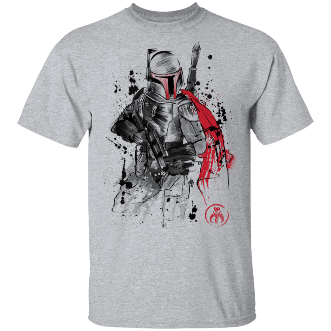 T-Shirts Sport Grey / S Bounty Hunter Sumi-E T-Shirt