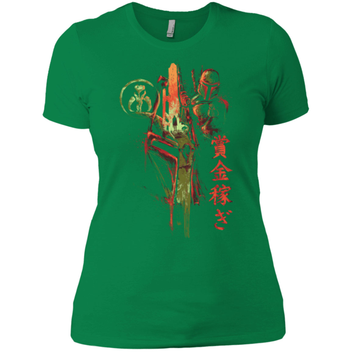 T-Shirts Kelly Green / X-Small Bounty Hunter Women's Premium T-Shirt