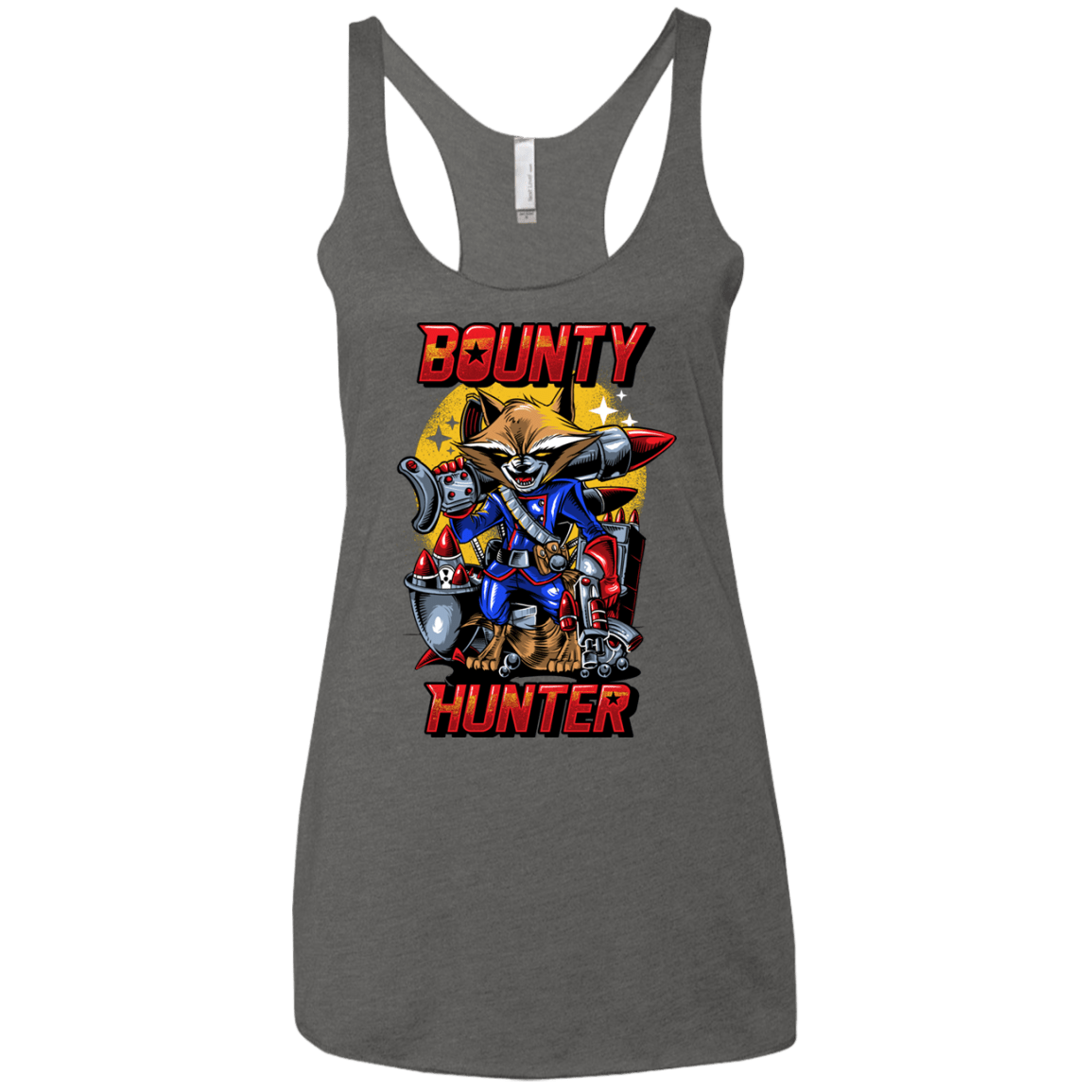 T-Shirts Premium Heather / X-Small Bounty Hunter Women's Triblend Racerback Tank